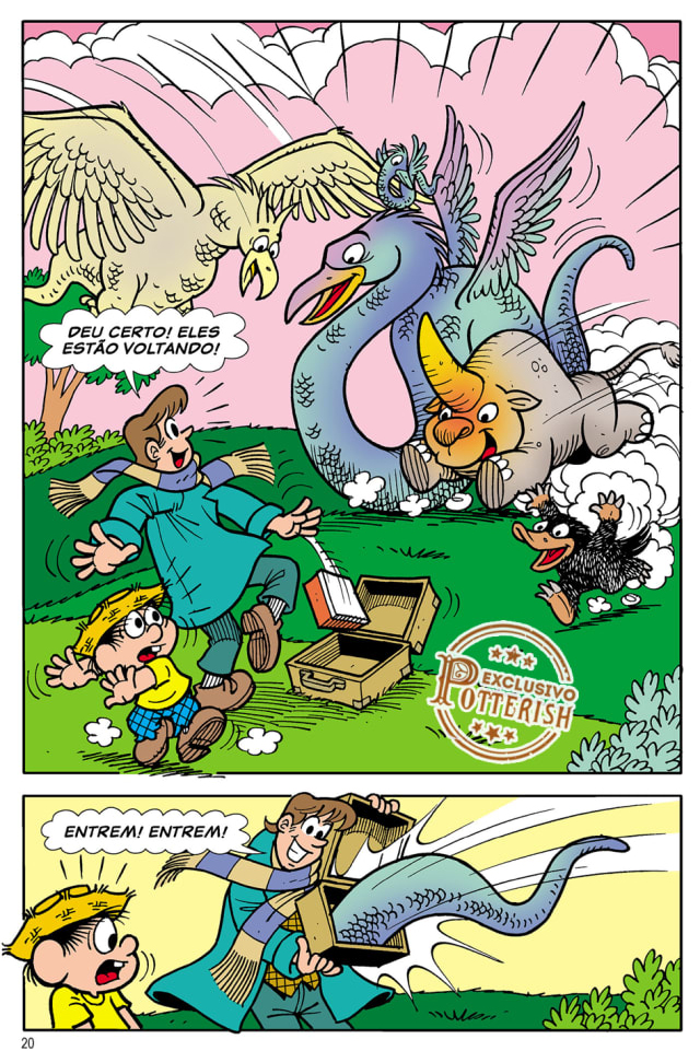 Bicharada Esquisita, uma paródia da Turma da Mônica